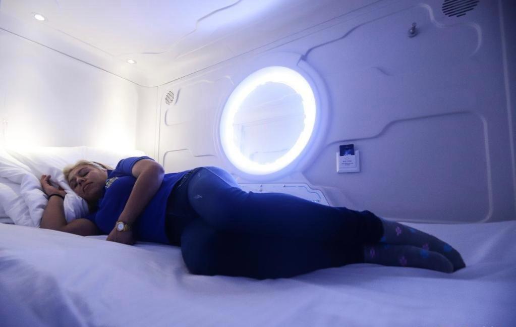 Capsulas Descanso Terminal Bogotá Kültér fotó
